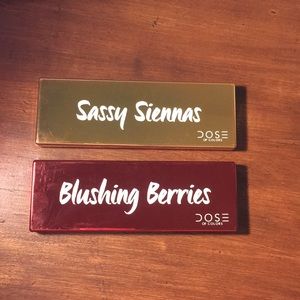 Sassy Sienas & Blushing Berries Eyeshadow Palettes